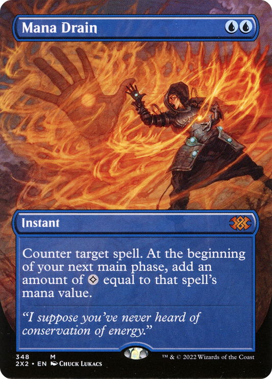 Mana Drain (2X2-348) (Borderless)