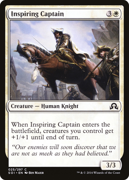 Inspiring Captain (SOI-025) (Foil)