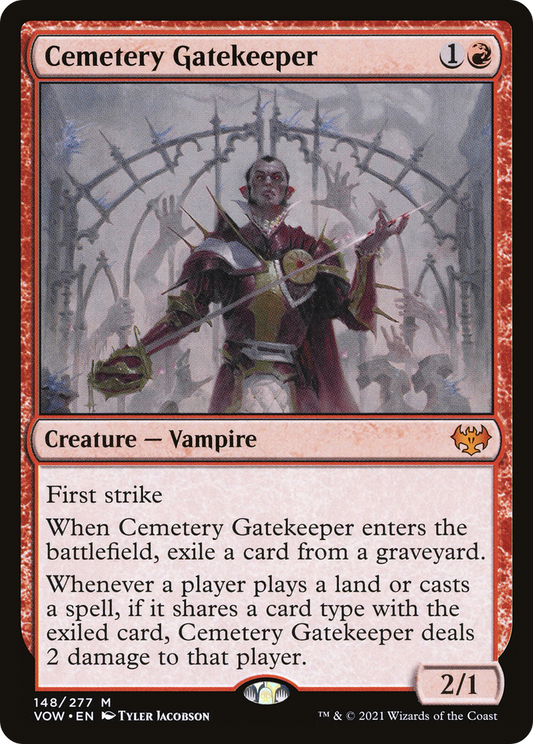 Cemetery Gatekeeper (VOW-148) (Foil)