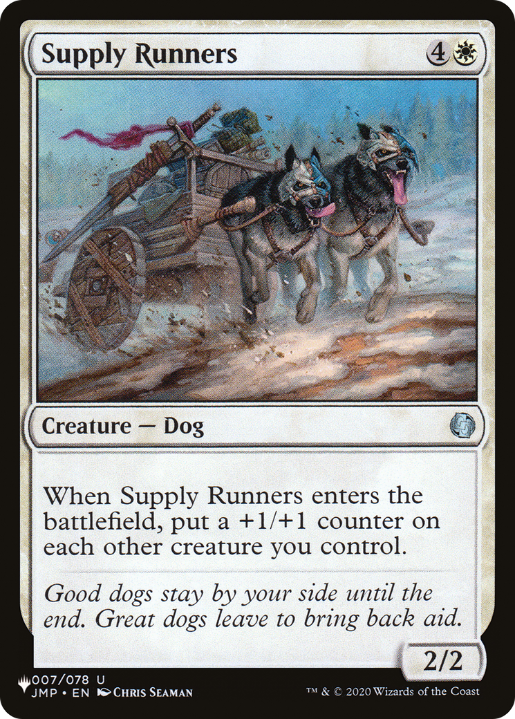 Supply Runners (LIST-JMP-7)