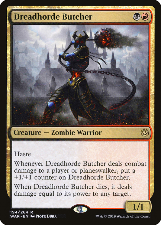 Dreadhorde Butcher (WAR-194) (Foil)
