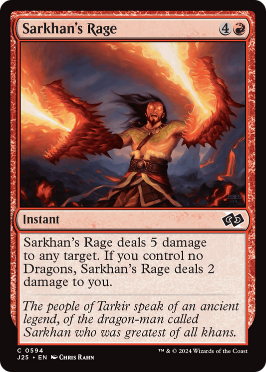 Sarkhan's Rage (J25-594)