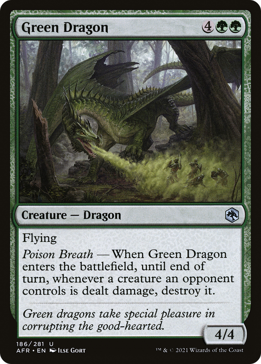 Green Dragon (AFR-186) (Foil)
