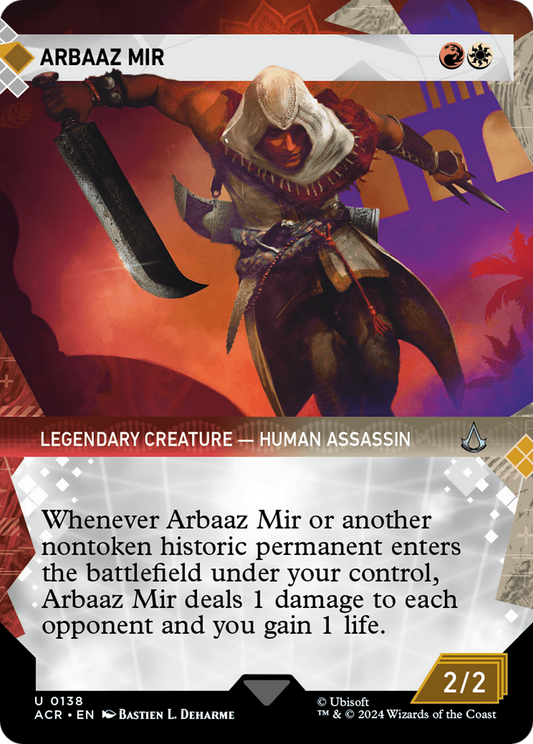 Arbaaz Mir (ACR-138) (Showcase) (Borderless)