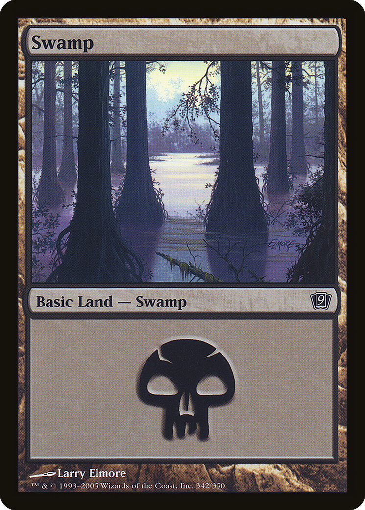 Swamp (9ED-342★) (Foil)
