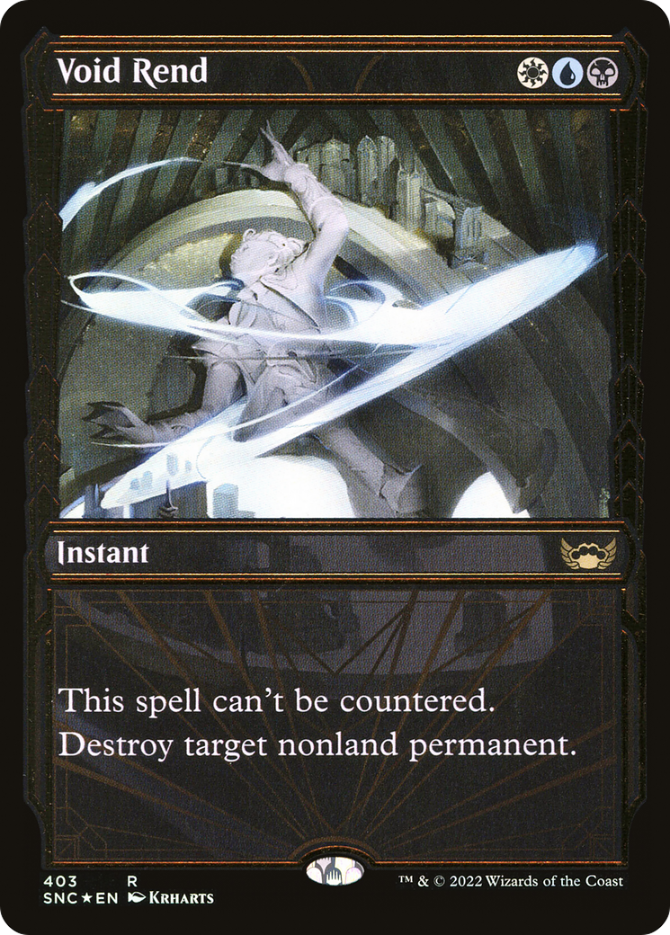 Void Rend (SNC-403) (Showcase) (Gilded Foil)
