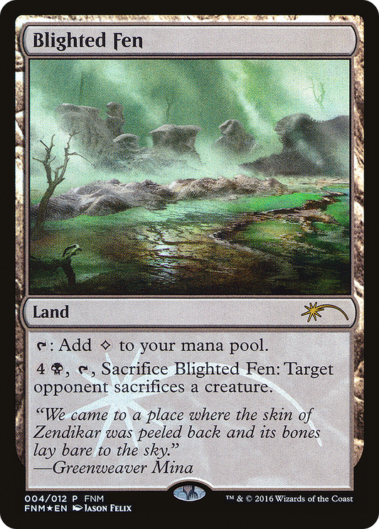 Blighted Fen (FNM-004) (Foil)