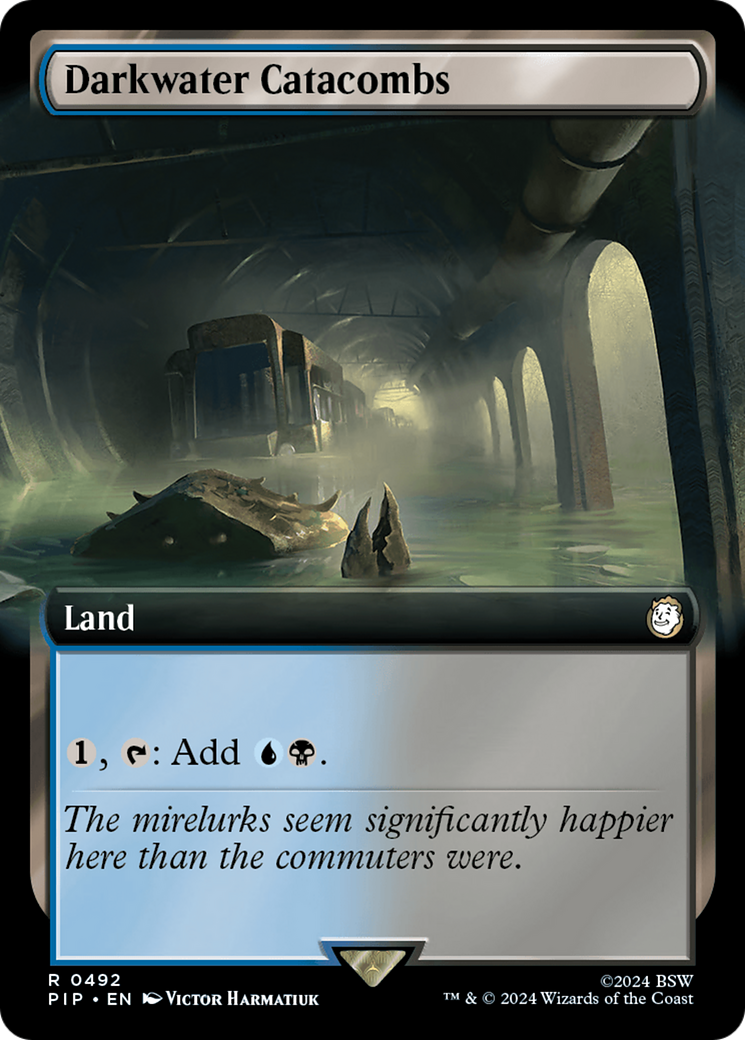 Darkwater Catacombs (PIP-492) (Extended Art) (Foil)