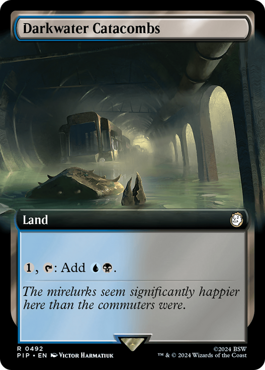 Darkwater Catacombs (PIP-492) (Extended Art) (Foil)