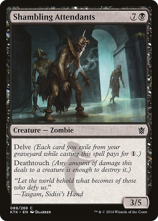 Shambling Attendants (KTK-089) (Foil)