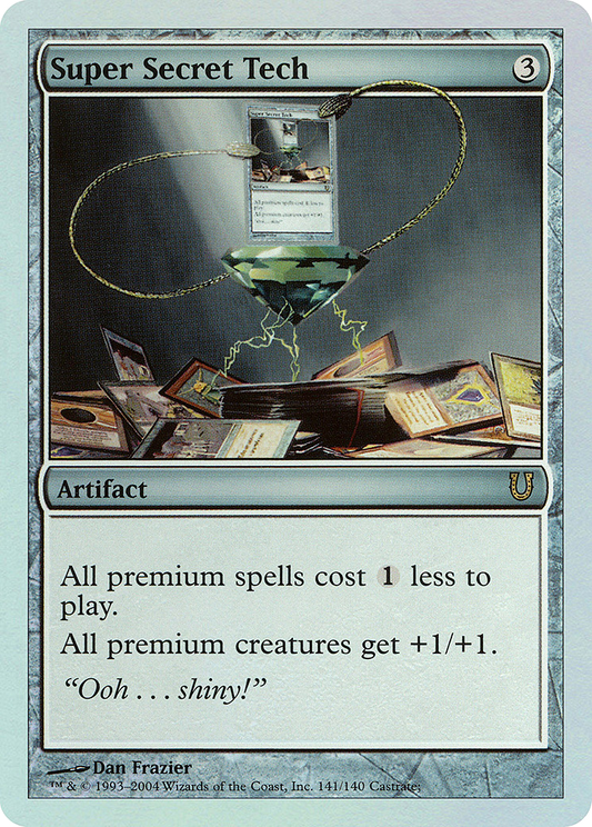 Super Secret Tech (UNH-141) (Foil)