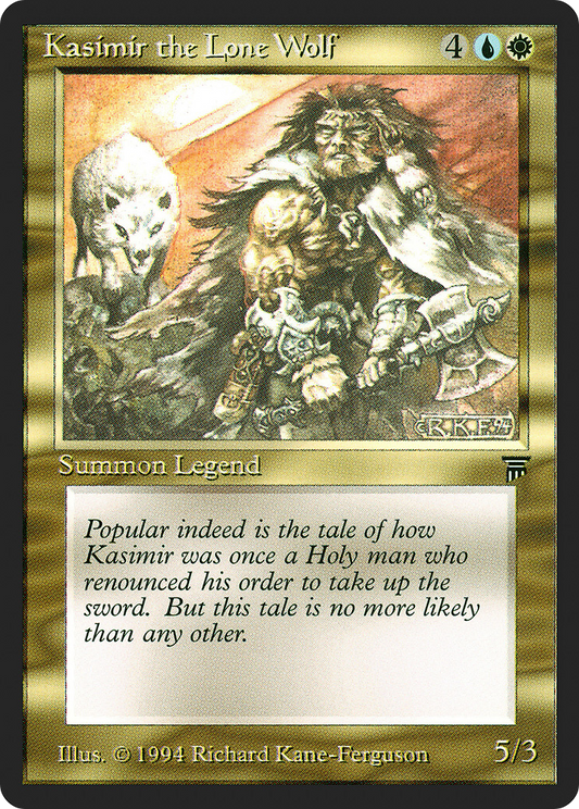 Kasimir the Lone Wolf (LEG-237)