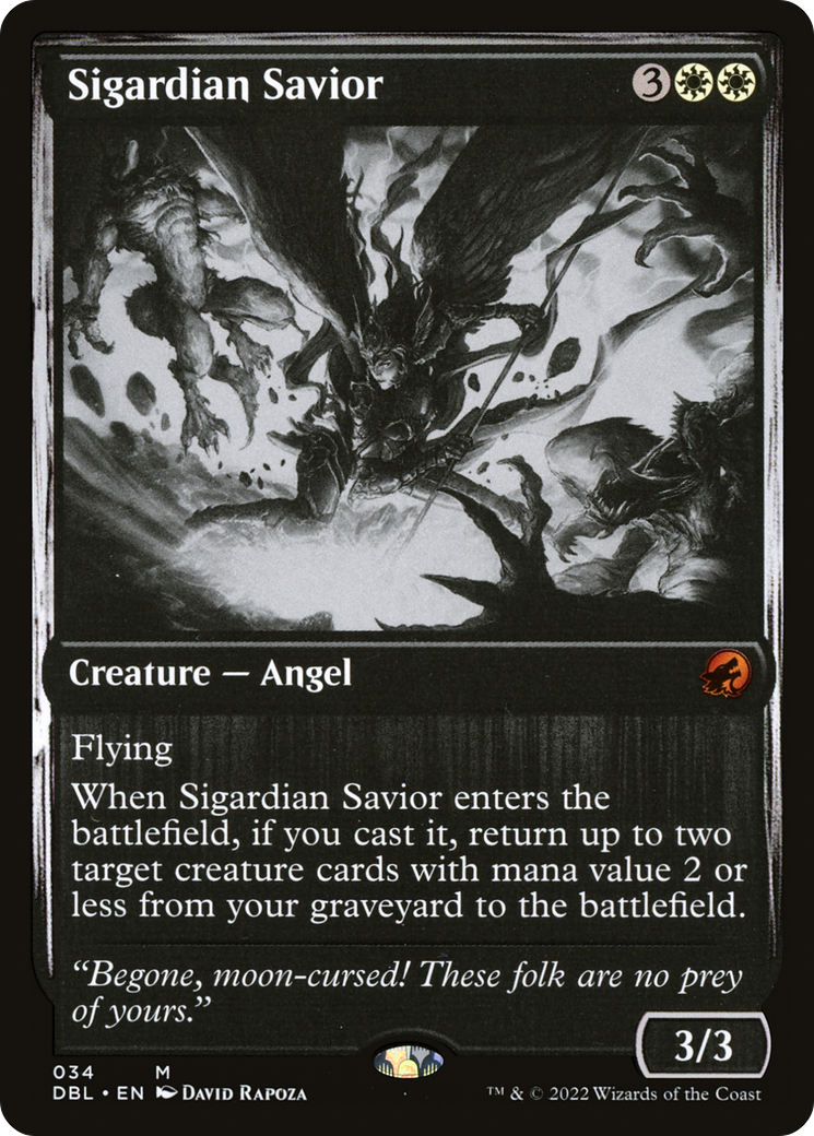 Sigardian Savior (DBL-034) (Foil)