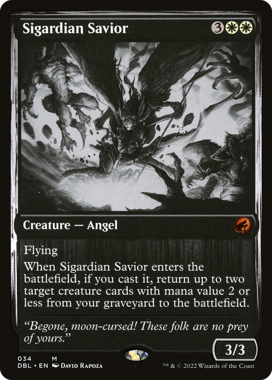 Sigardian Savior (DBL-034) (Foil)