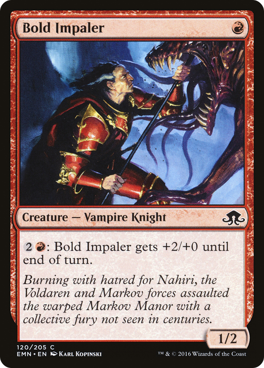 Bold Impaler (EMN-120) (Foil)
