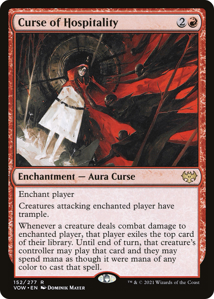Curse of Hospitality (VOW-152) (Foil)