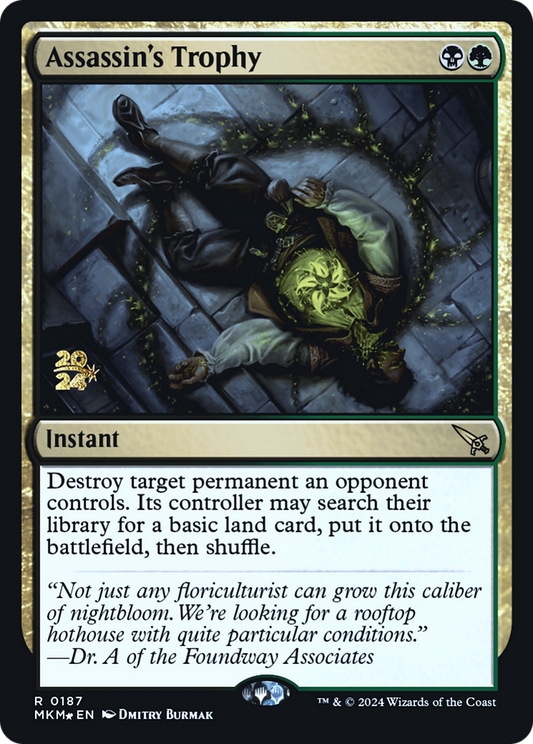 Assassin's Trophy (PRE-187S) (Foil)