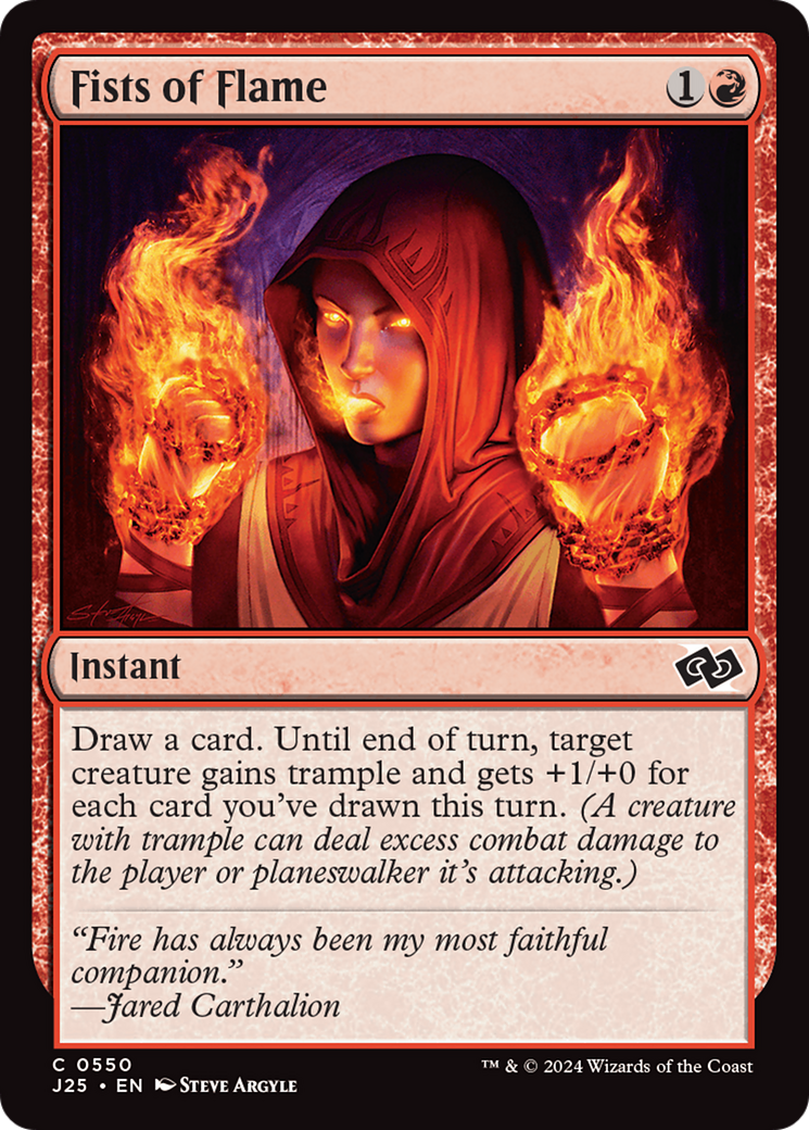 Fists of Flame (J25-550)