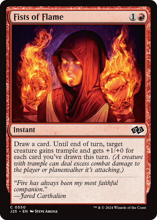 Fists of Flame (J25-550)