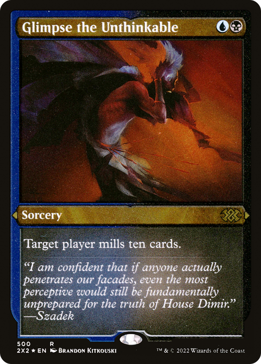 Glimpse the Unthinkable (2X2-500) (Etched Foil)