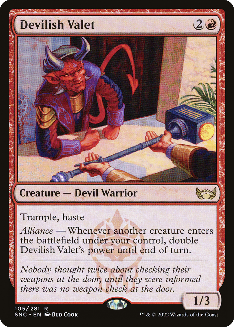 Devilish Valet (SNC-105) (Foil)