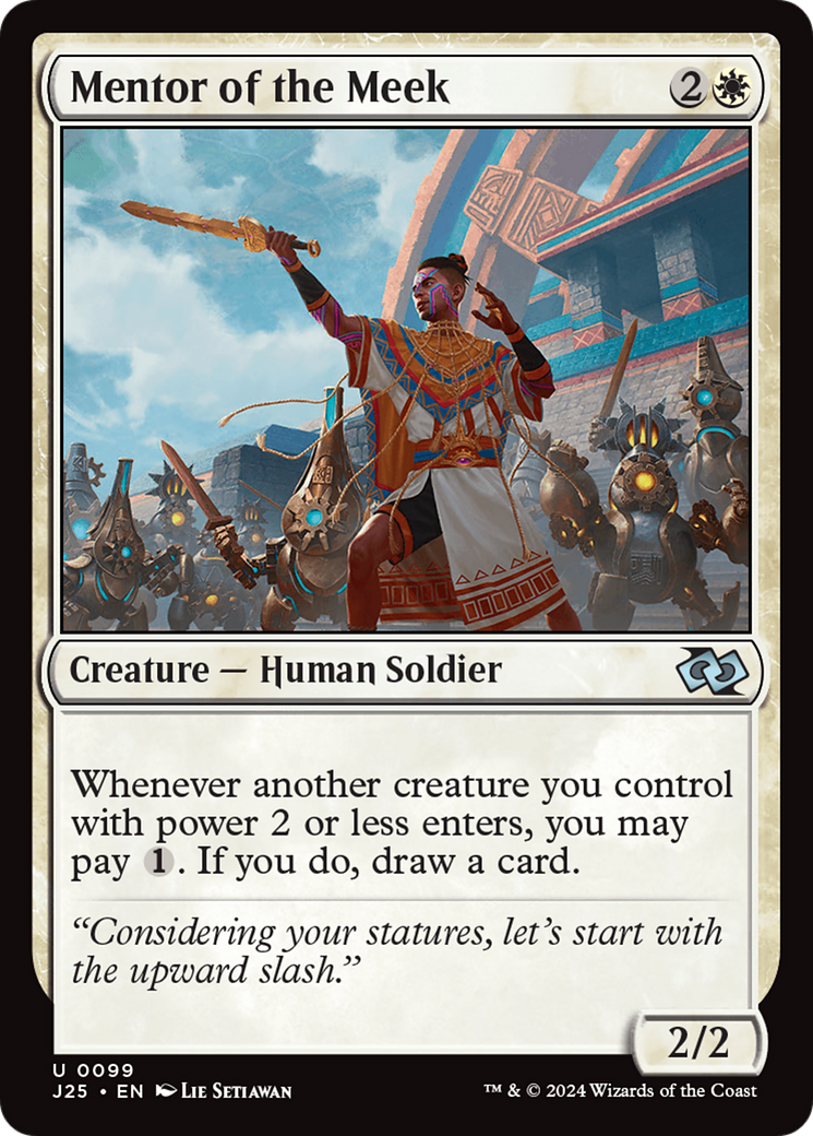 Mentor of the Meek (J25-099)