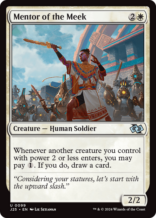 Mentor of the Meek (J25-099)