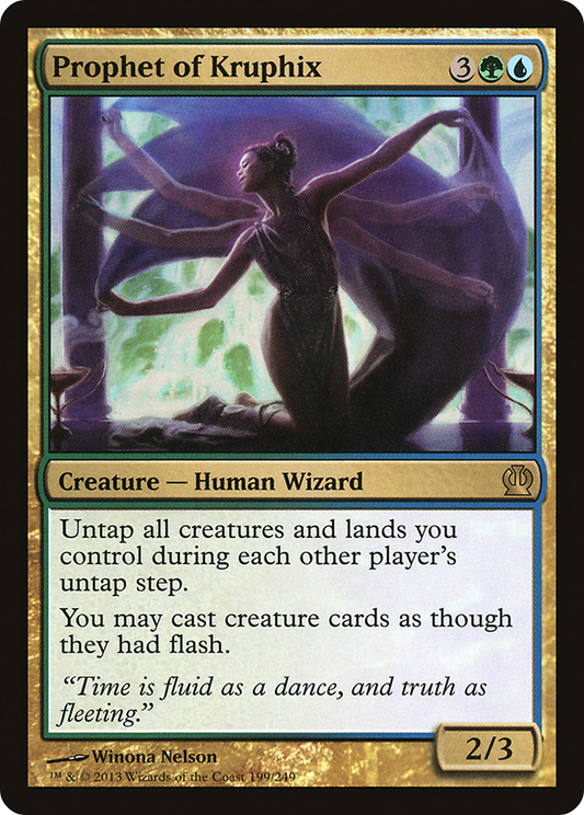 Prophet of Kruphix (THS-199) (Foil)