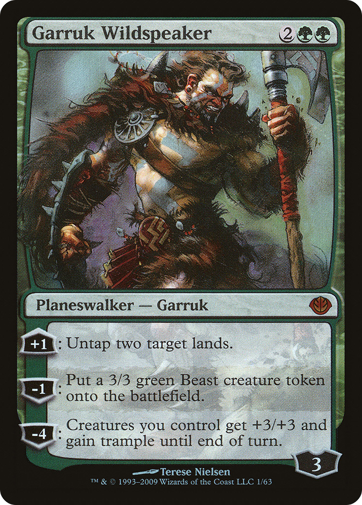 Garruk Wildspeaker (DDD-001) (Foil)