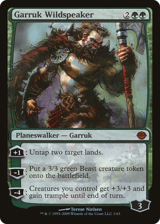 Garruk Wildspeaker (DDD-001) (Foil)