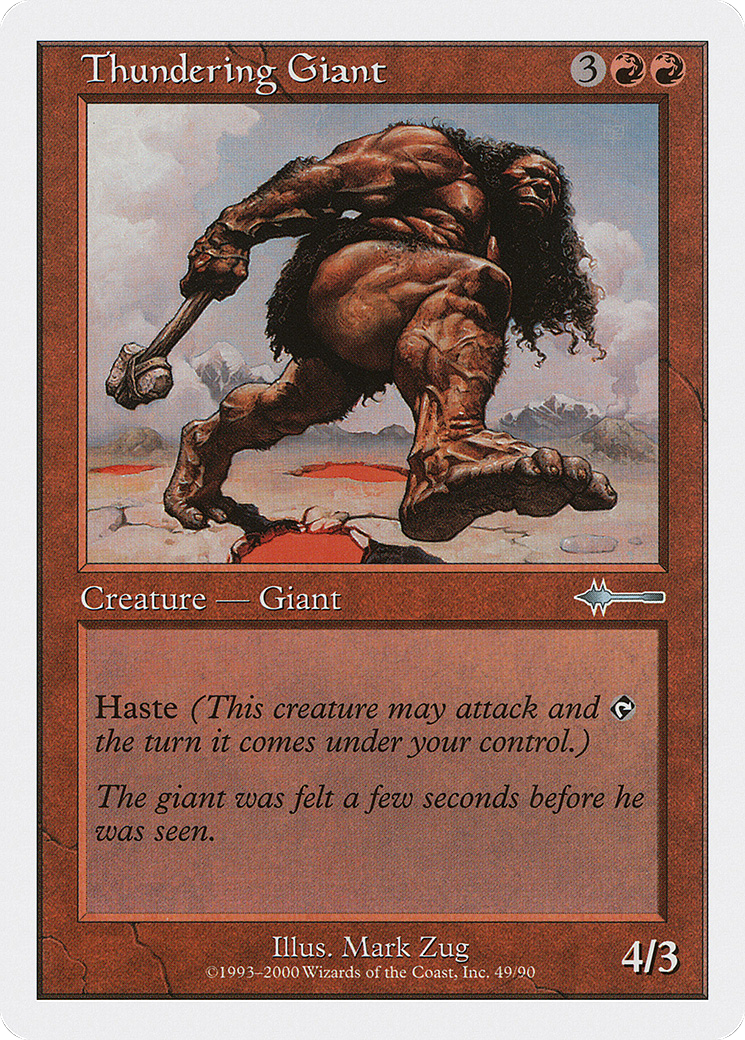 Thundering Giant (BTD-049)
