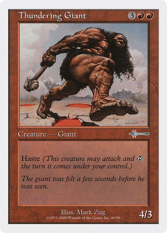 Thundering Giant (BTD-049)
