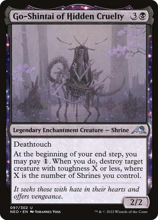 Go-Shintai of Hidden Cruelty (NEO-097) (Foil)