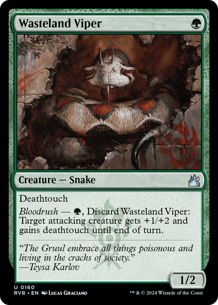 Wasteland Viper (RVR-160) (Foil)