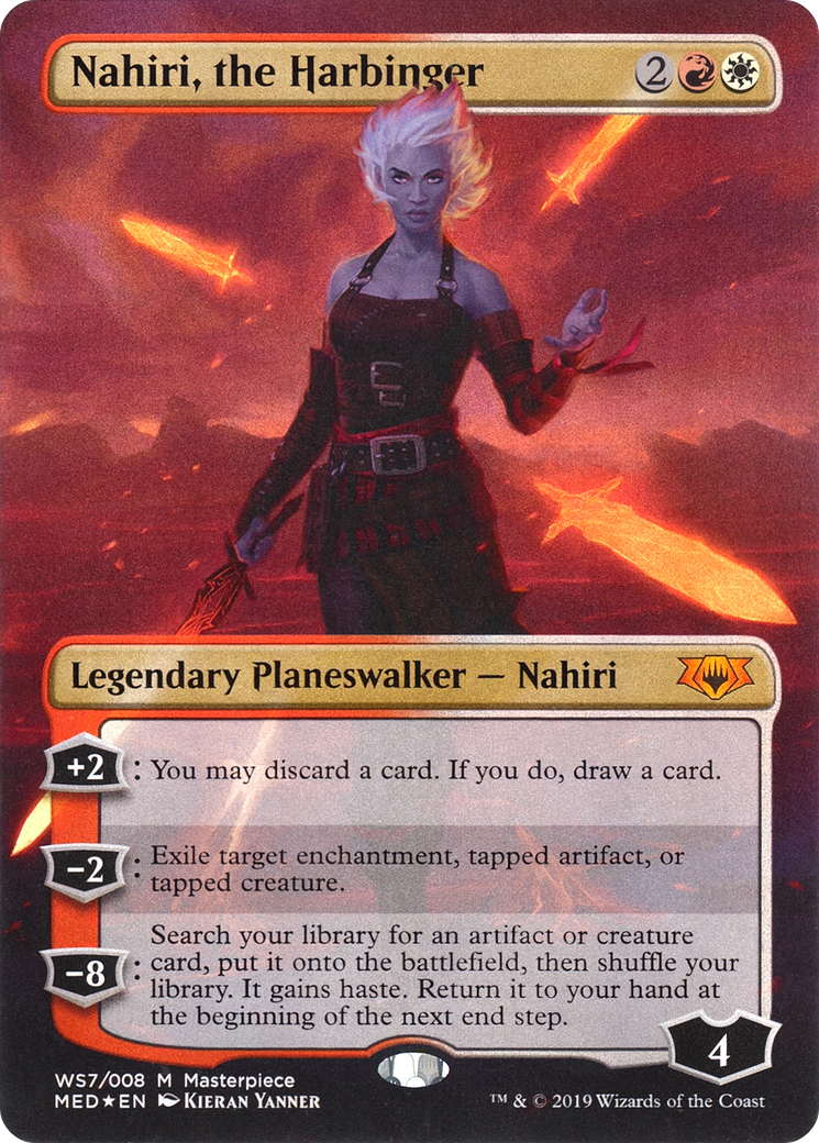 Nahiri, the Harbinger (MED3-WS7) (Borderless) (Foil)