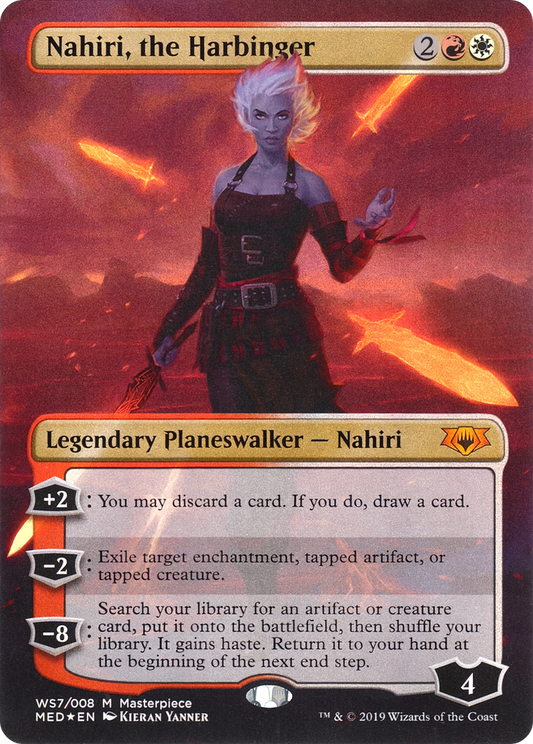 Nahiri, the Harbinger (MED3-WS7) (Borderless) (Foil)