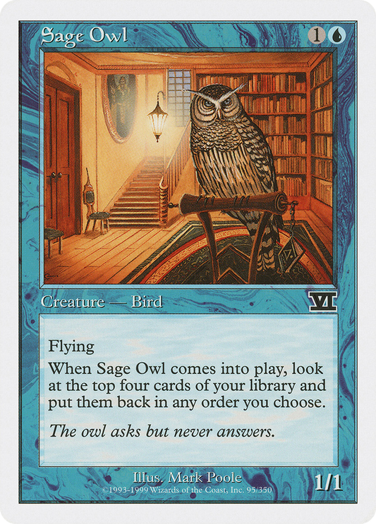 Sage Owl (6ED-095)
