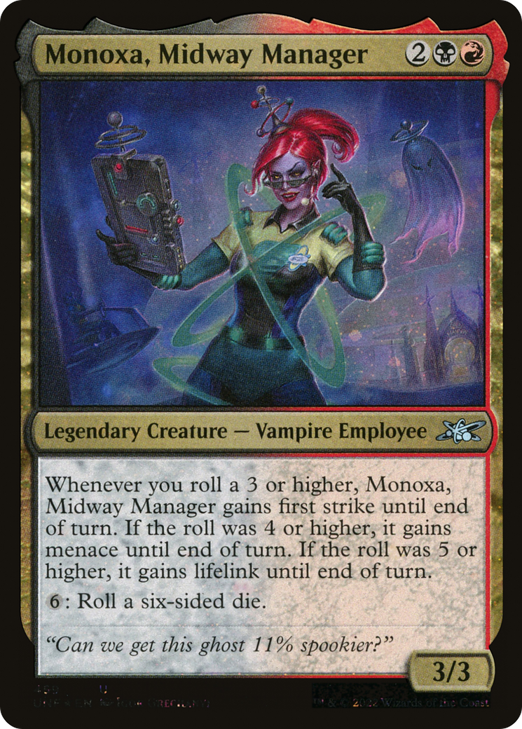 Monoxa, Midway Manager (UNF-459) (Galaxy Foil)