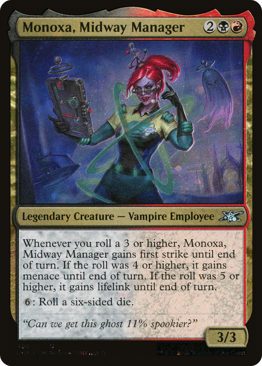 Monoxa, Midway Manager (UNF-459) (Galaxy Foil)