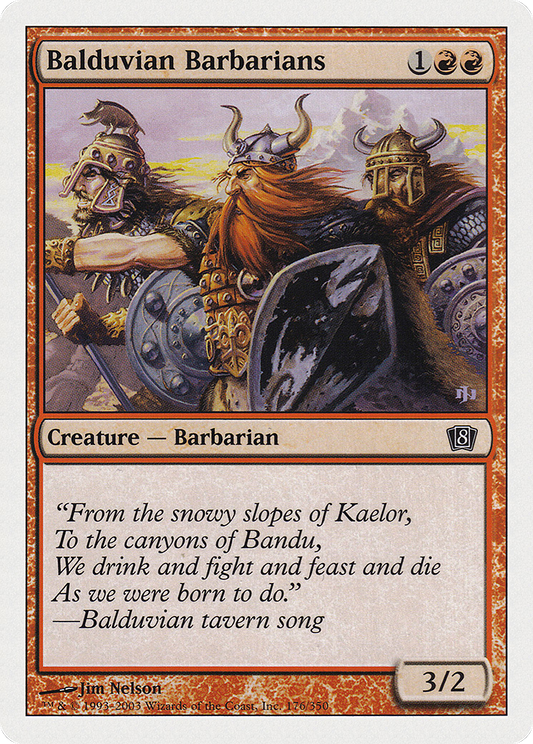 Balduvian Barbarians (8ED-176)