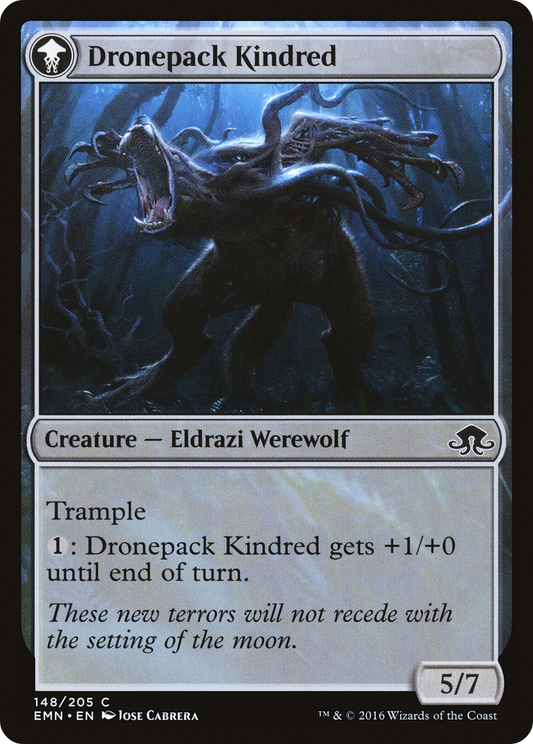 Vildin-Pack Outcast // Dronepack Kindred (EMN-148) (Foil)