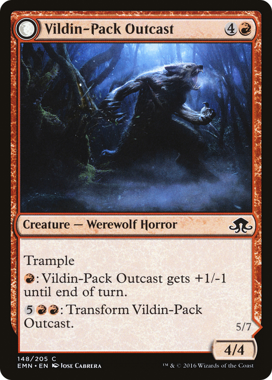 Vildin-Pack Outcast // Dronepack Kindred (EMN-148) (Foil)