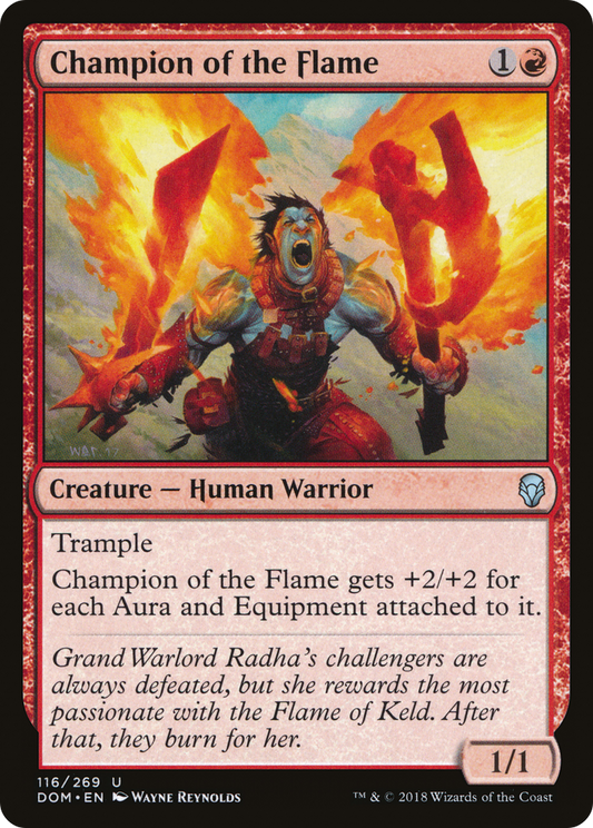 Champion of the Flame (DOM-116) (Foil)