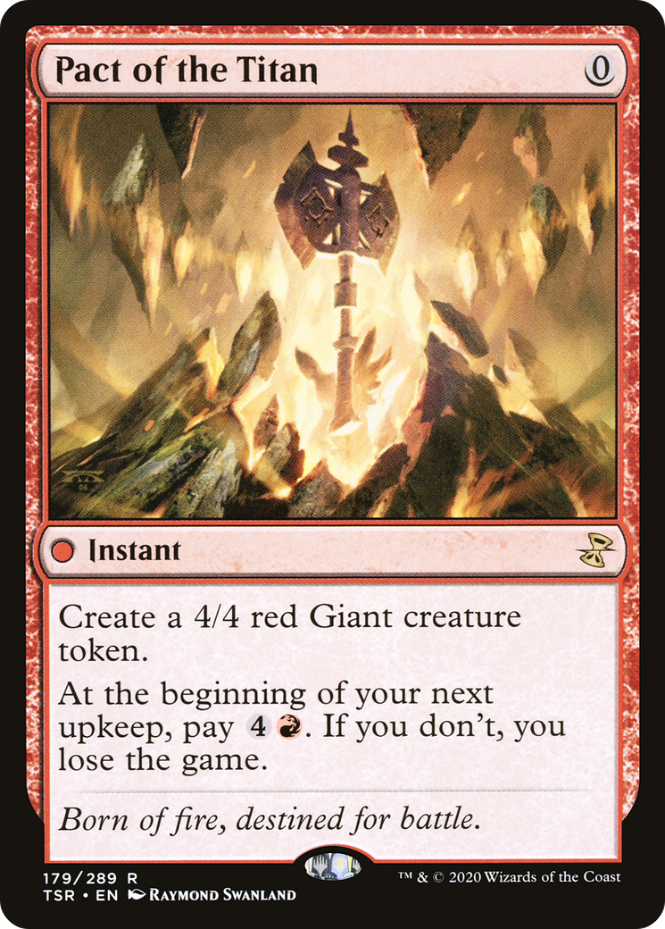 Pact of the Titan (TSR-179) (Foil)