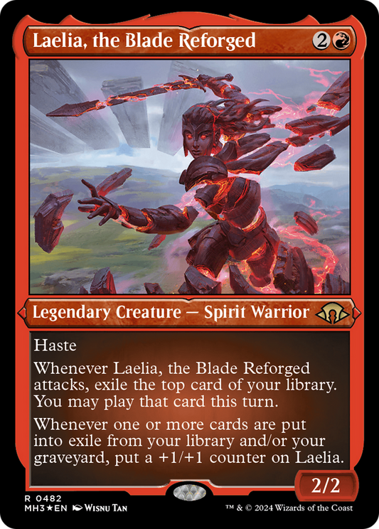 Laelia, the Blade Reforged (MH3-482) (Etched Foil)