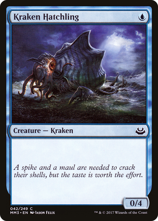 Kraken Hatchling (MM3-042) (Foil)
