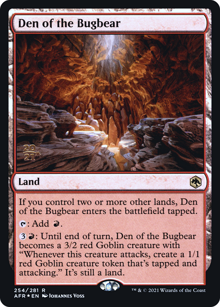 Den of the Bugbear (PRE-254S) (Foil)