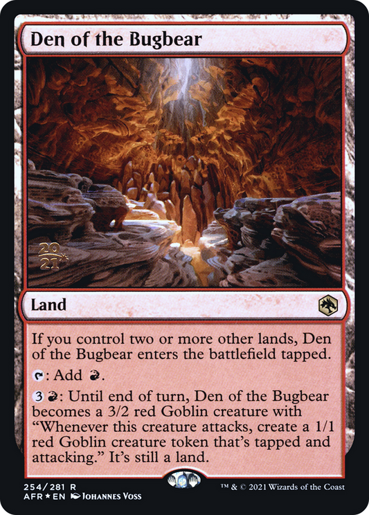 Den of the Bugbear (PRE-254S) (Foil)