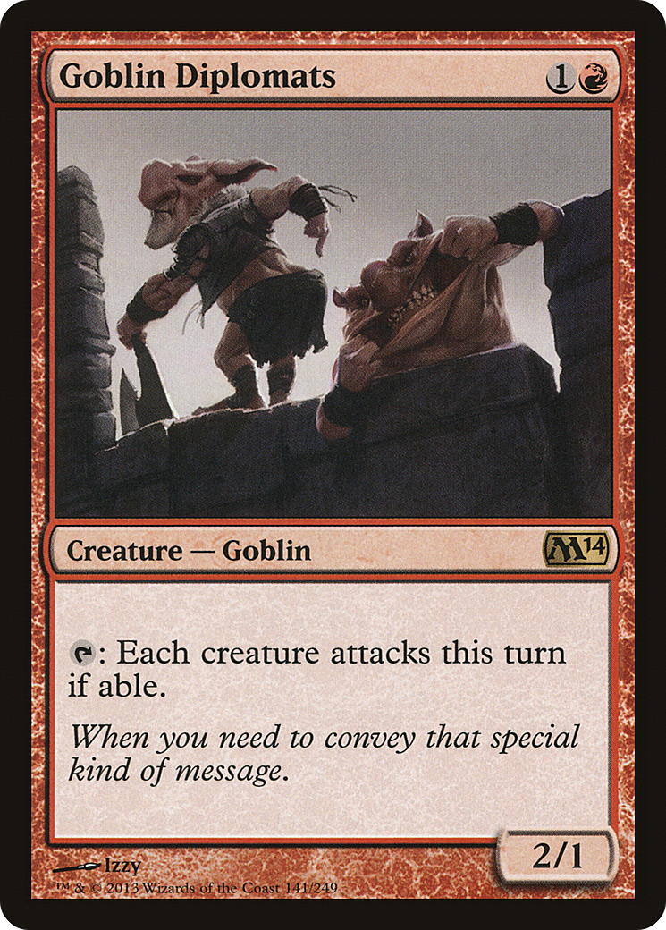 Goblin Diplomats (M14-141)