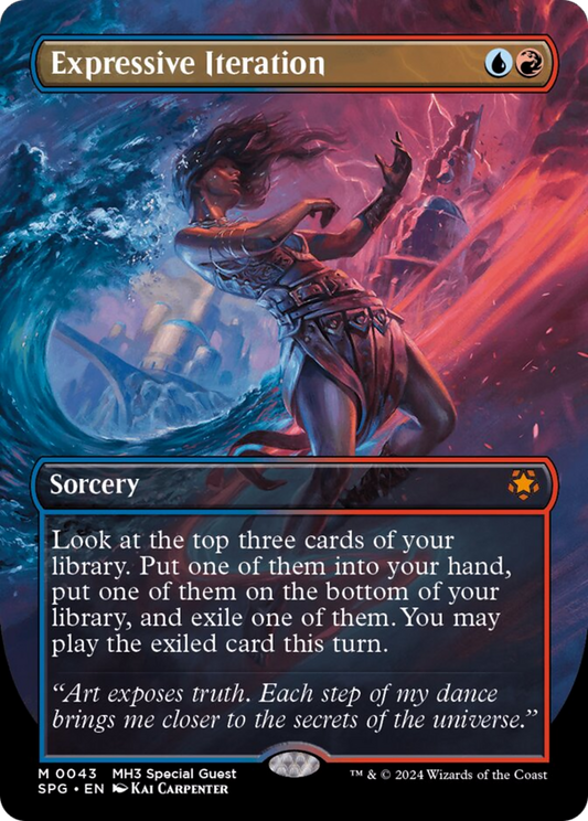 Expressive Iteration (SPG-043) (Borderless) (Foil)